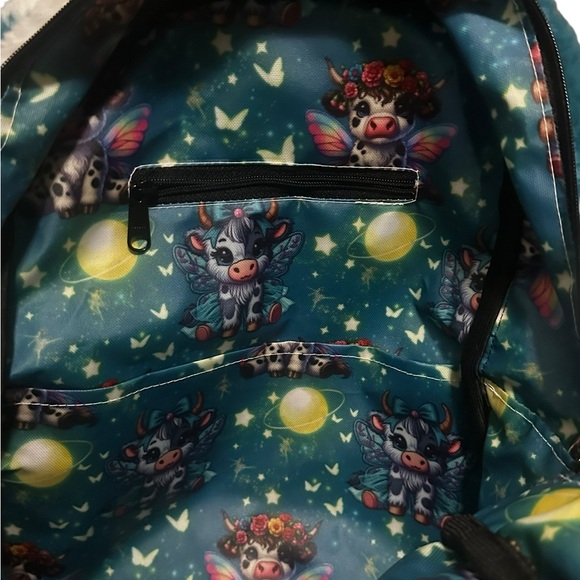 The Minky Goods by NMC Designs Cow milk backpack new - Picture 8 of 9